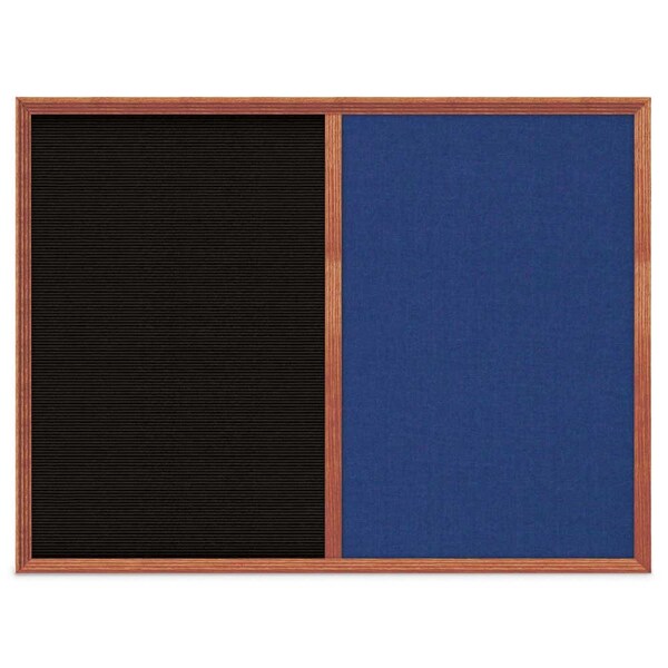 Slim Style Indoor Enclosed Corkboard, 12